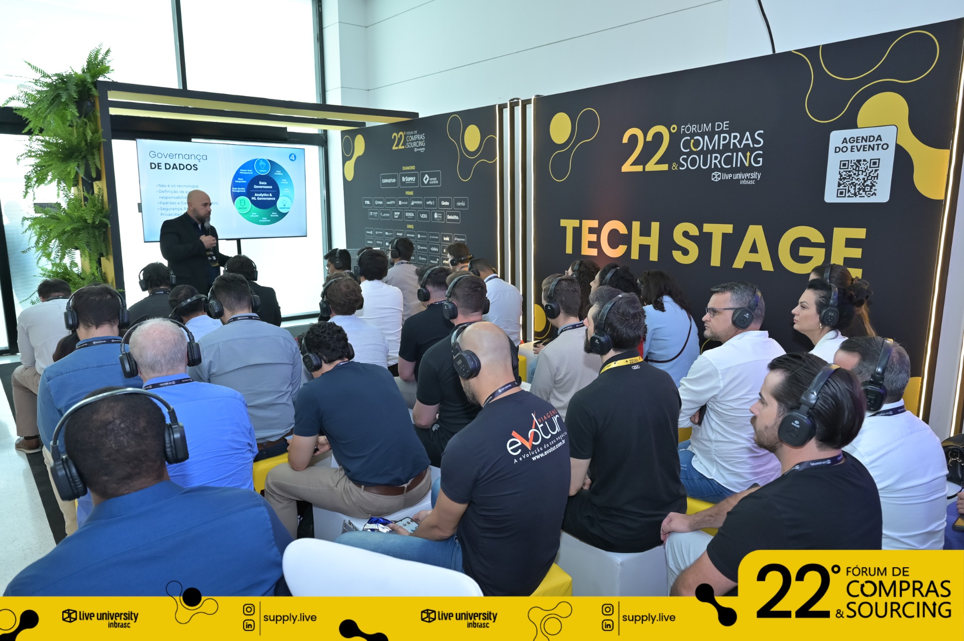 Paulo Cordeiro no Tech Stage do Fórum de Compras